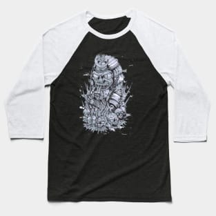 Hand drawn asian army Baseball T-Shirt